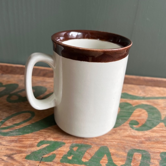 Vintage Orange Graphic Chefmate Korea Stoneware Mug - Picture 4 of 6